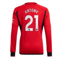 Manchester United Antony #21 Hjemmedrakt 2023-24 Langermet